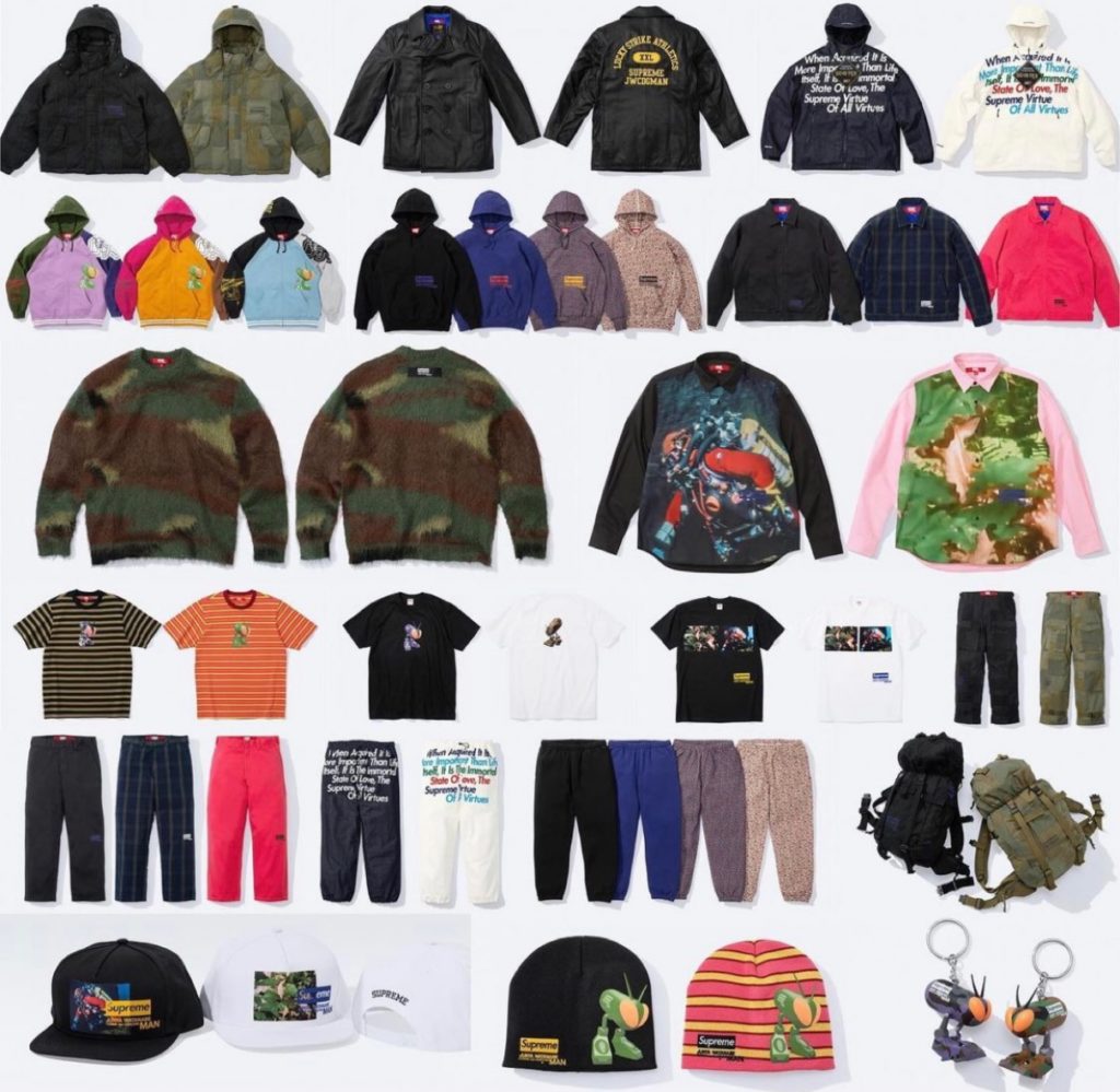 Supreme × Junya Watanabe MAN 2021FW Week11が国内11月6日に発売予定 ...