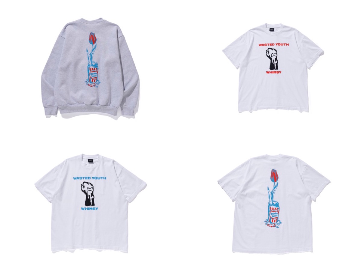 Wasted Youth × WHIMSY コラボアイテムの抽選販売が10月9日に実施 | UP ...