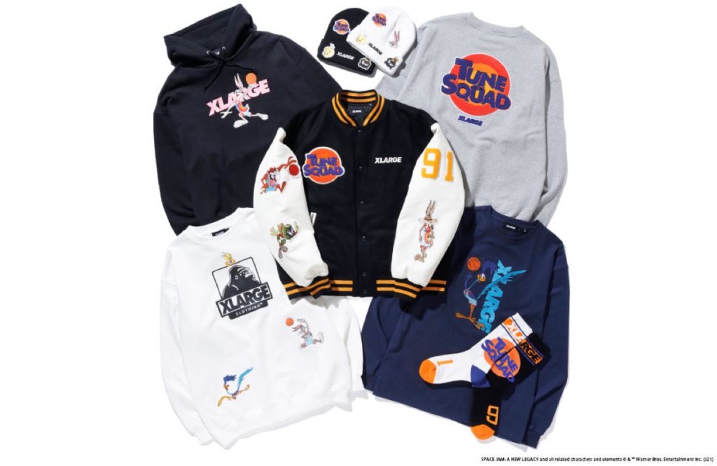 XLARGE®︎ × Space Jam: A New Legacy コラボコレクションが国内10月23