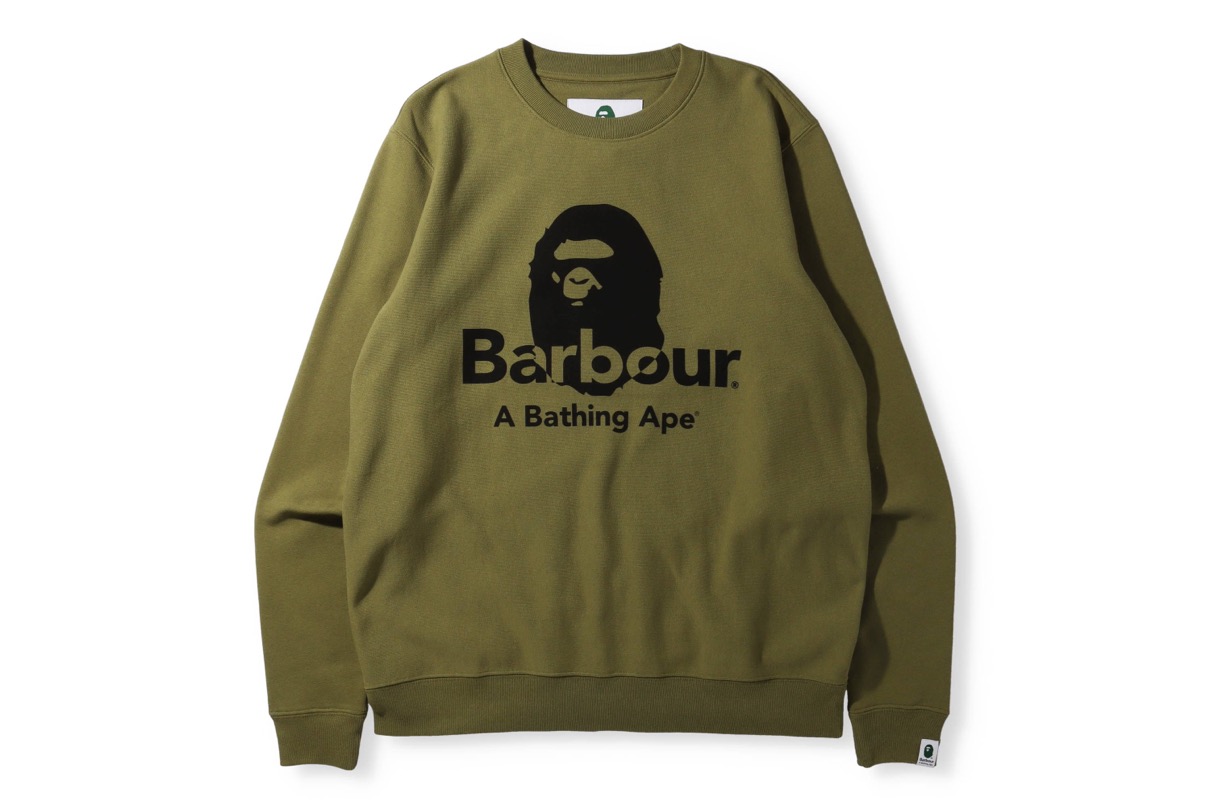 BAPE®︎ × Barbour 初コラボコレクションが国内10月17日に発売予定 ...
