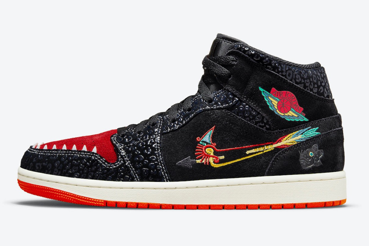 死者の日を祝した Nike Air Jordan 1 Mid “SiEMPRE Familia”が国内10月 ...