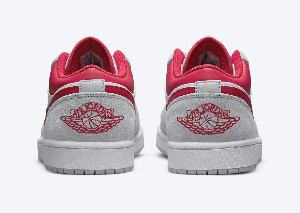 Nike Air Jordan 1 Low SE “Light Smoke Grey/Gym Red”が国内月に