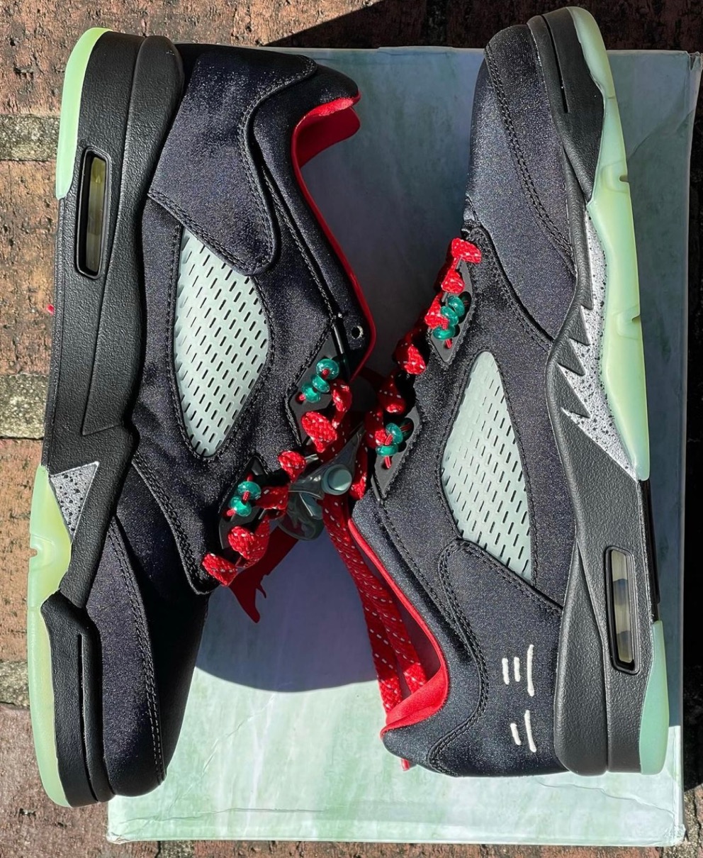 Clot × Nike】Air Jordan 5 Low SP “Jade”が国内5月20日に発売