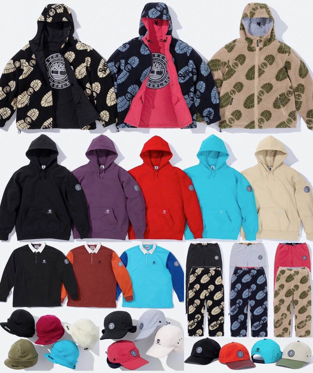 Supreme × Timberland 2021FW Week10が国内10月30日に発売予定【全商品