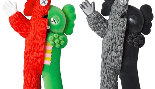 KAWS × ガチャピン＆ムック コラボフィギュア『KACHAMUKKU』が国内10月9日／4月6日に発売予定