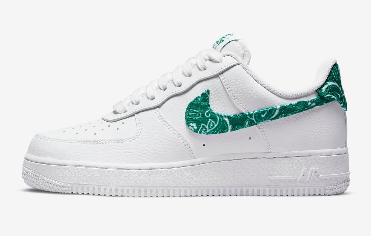 Nike Wmns Air Force 1 '07 Essential “Green Paisley”が国内1月20日/1 