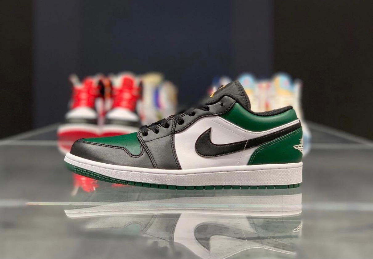 Nike】Air Jordan 1 Low “Green Toe”が国内10月8日／10月14日に発売 ...