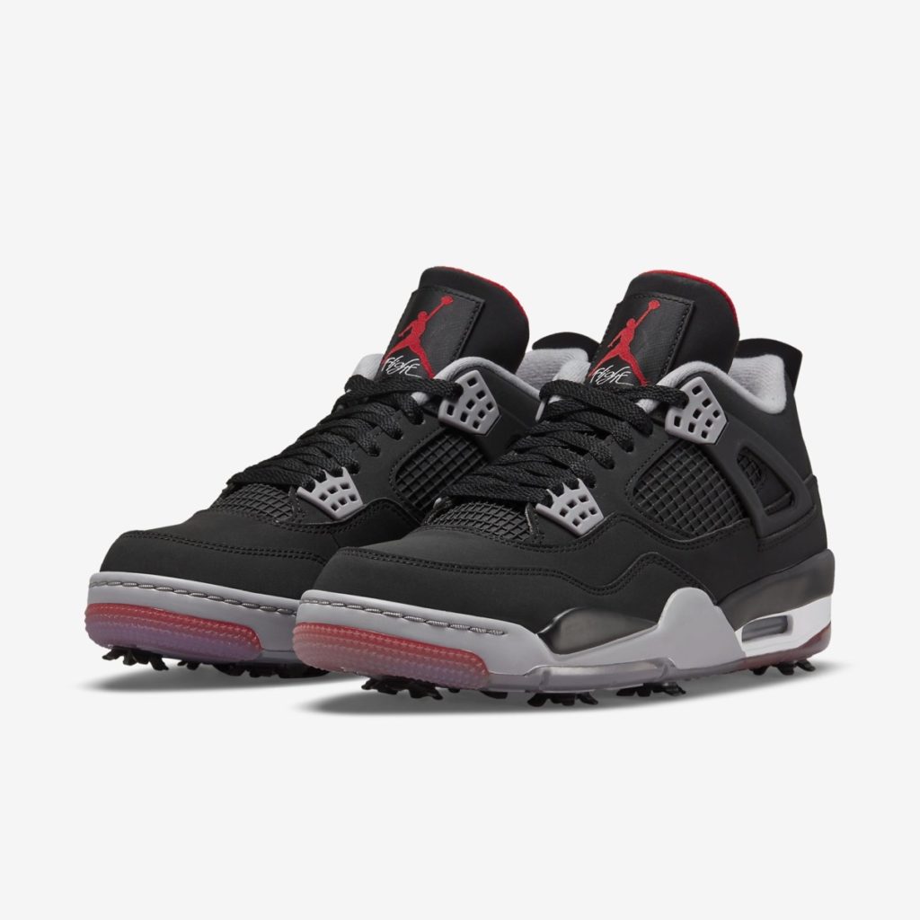 【新品】Nike Air Jordan 4 Golf Bred ゴルフシューズ撮影時20240121