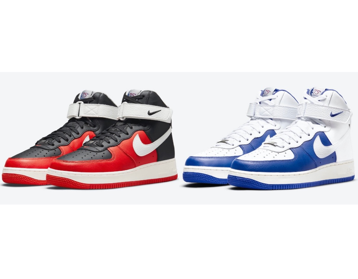 NBA × Nike Air Force 1 High “75th Anniversary” Packが国内11月1日 