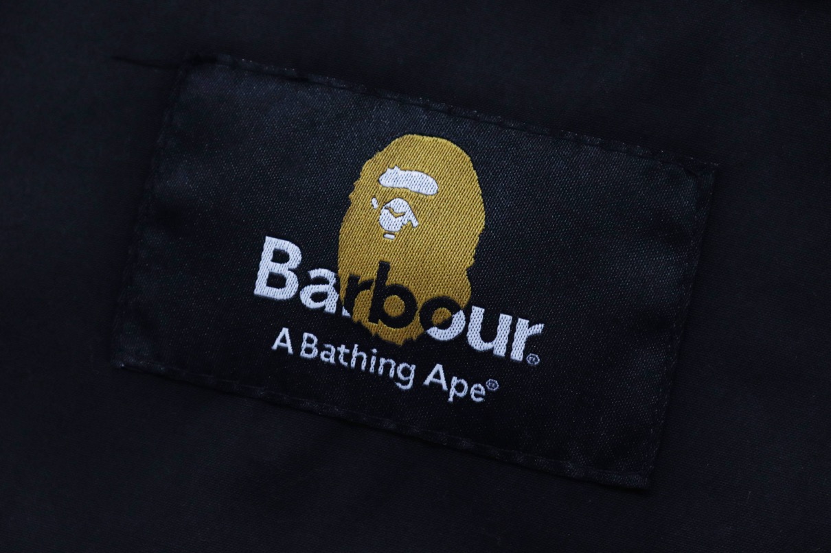 BAPE®︎ × Barbour 初コラボコレクションが国内10月17日に発売予定