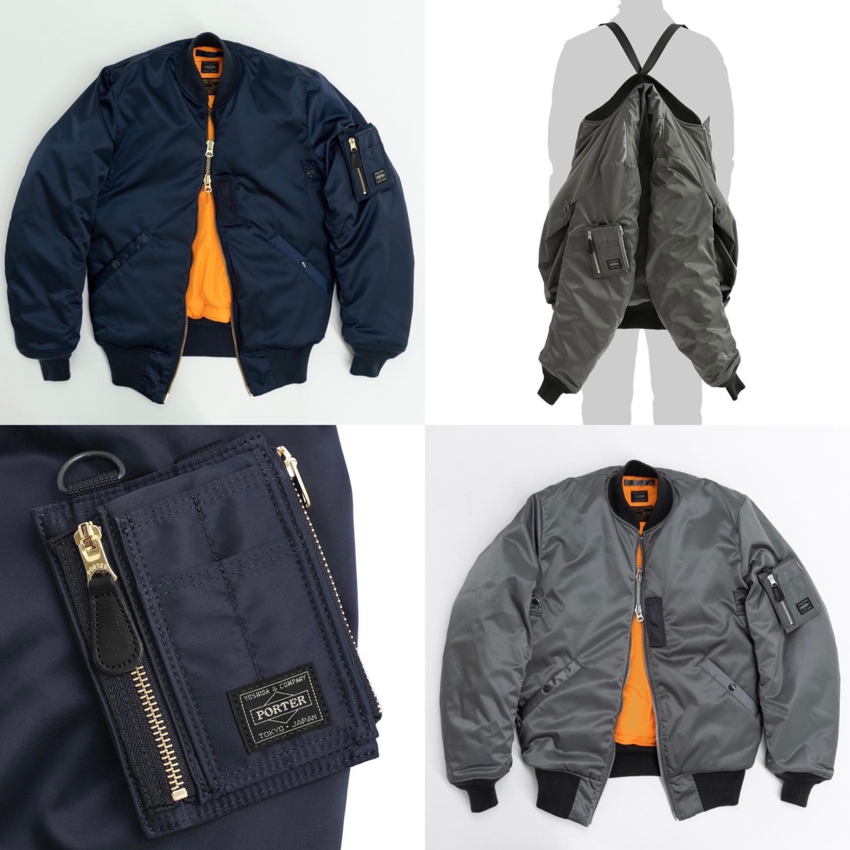 PORTER × Buzz Rickson's MA-1 & WALLETが国内10月23日に発売 | UP TO DATE