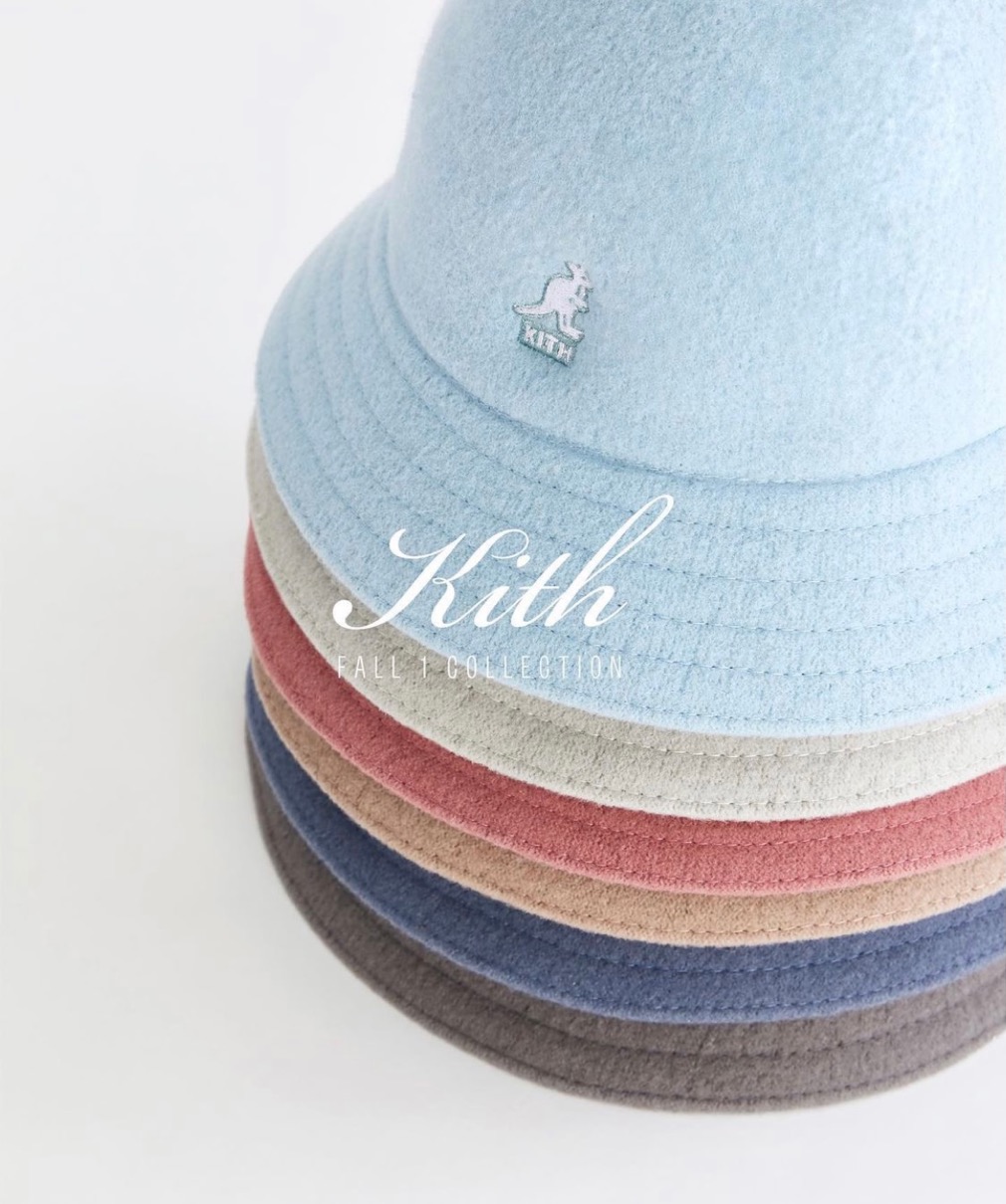 Kith × KANGOL コラボバケットハットが国内10月4日より発売 | UP TO DATE