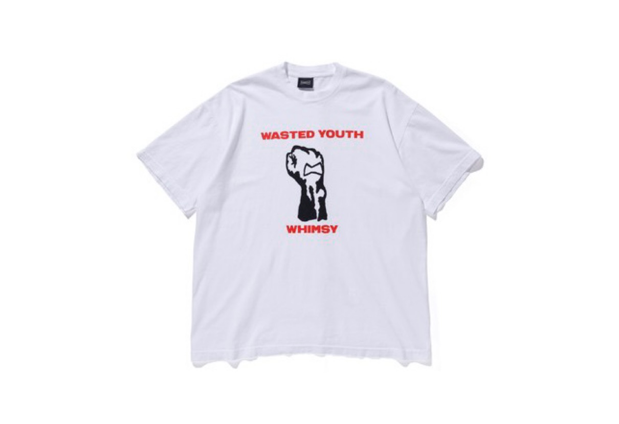 whimsy wasted youth コラボ 限定Tシャツ M VERDY メンズ トップス ...