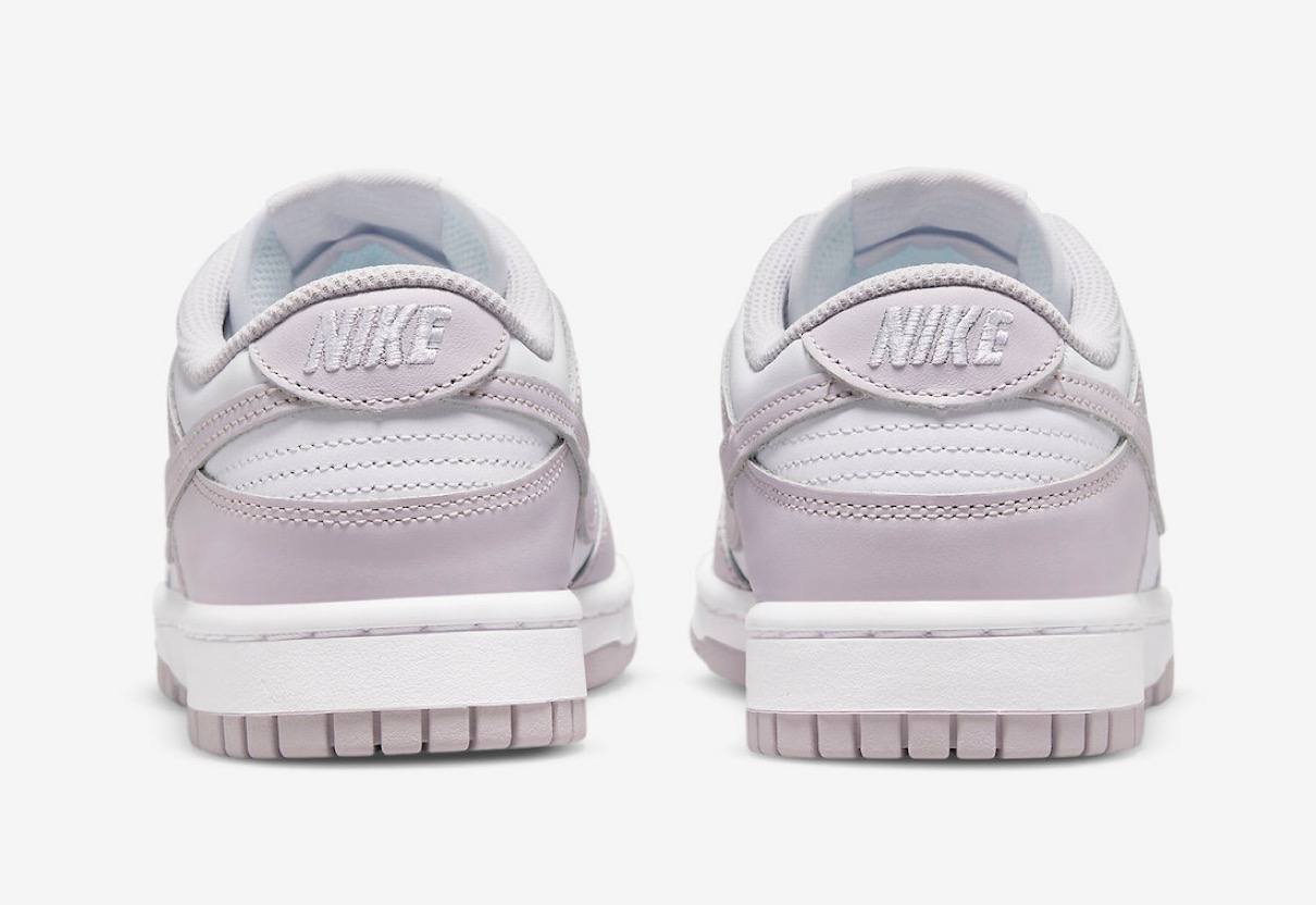 【wmns25.5cm 未着用】nike dunk low ライトバイオレット