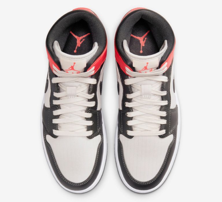 nike air jordan 1 mid newsprint