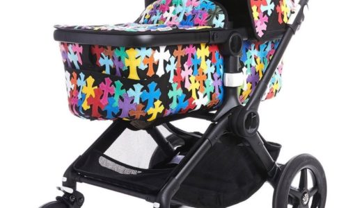 Cardi B & Offset夫妻がChrom Heartsのカスタムベビーカーを公開