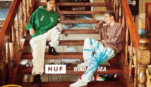 【WIND AND SEA × HUF】コラボコレクション第2弾が国内10月30日に発売予定