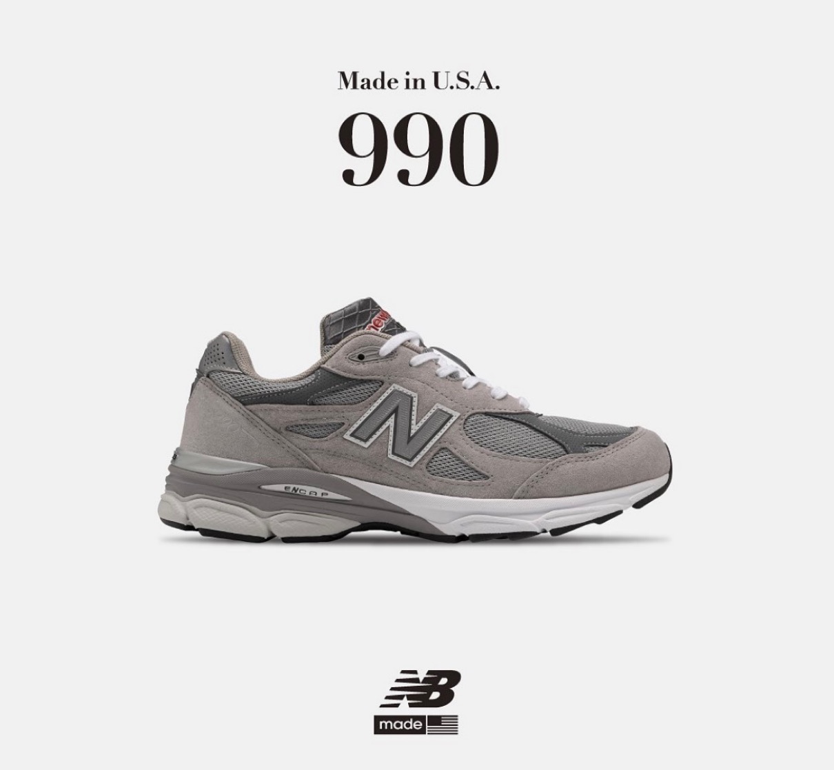 New Balance 990v3 “Grey”が国内8月15日に再販 ［M990GY3］ | UP TO DATE