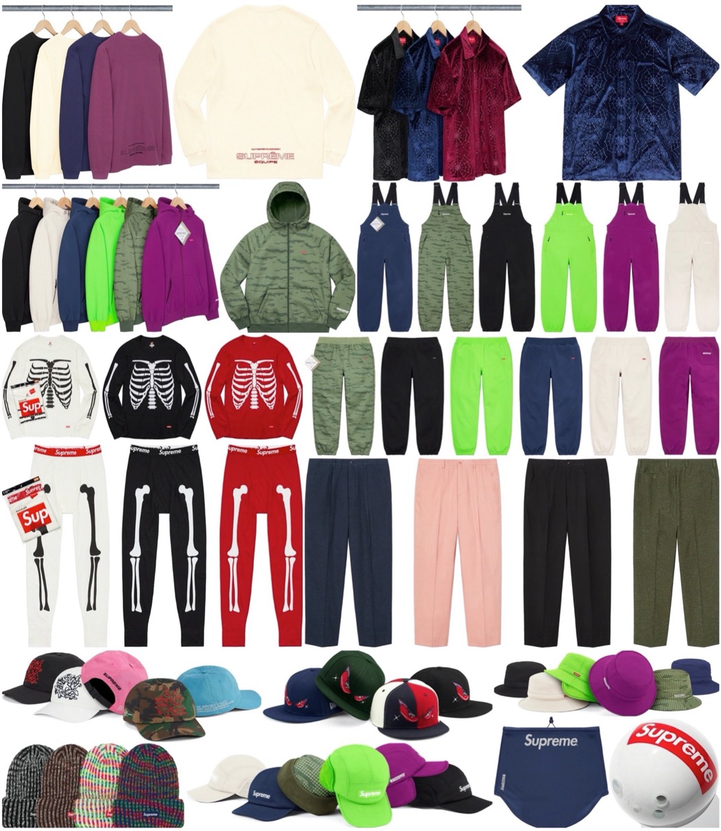 Supreme × Wtaps 2021FW Week15が国内12月4日に発売予定【全商品一覧