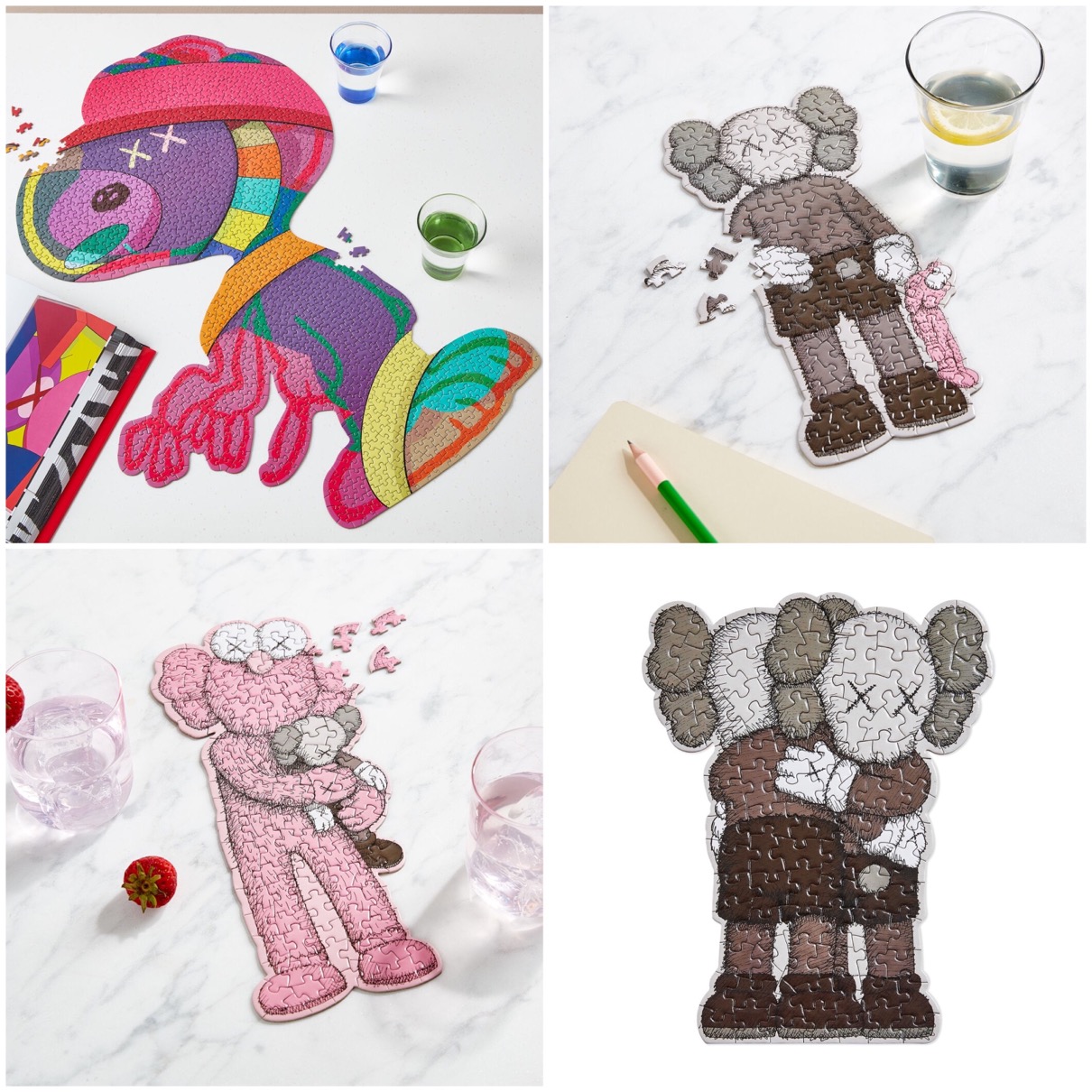 kaws Tokyo first moma design パズル9種限定セット-