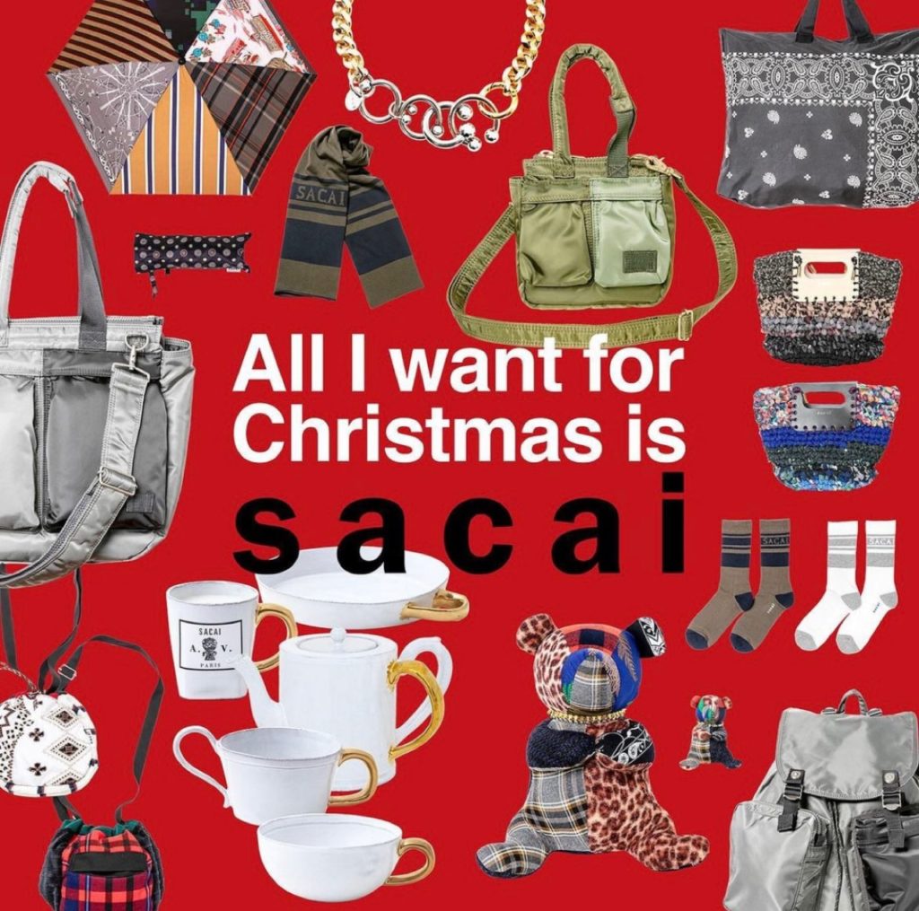 sacai】2021 Holiday Collectionが国内11月19日に発売予定 | UP TO DATE