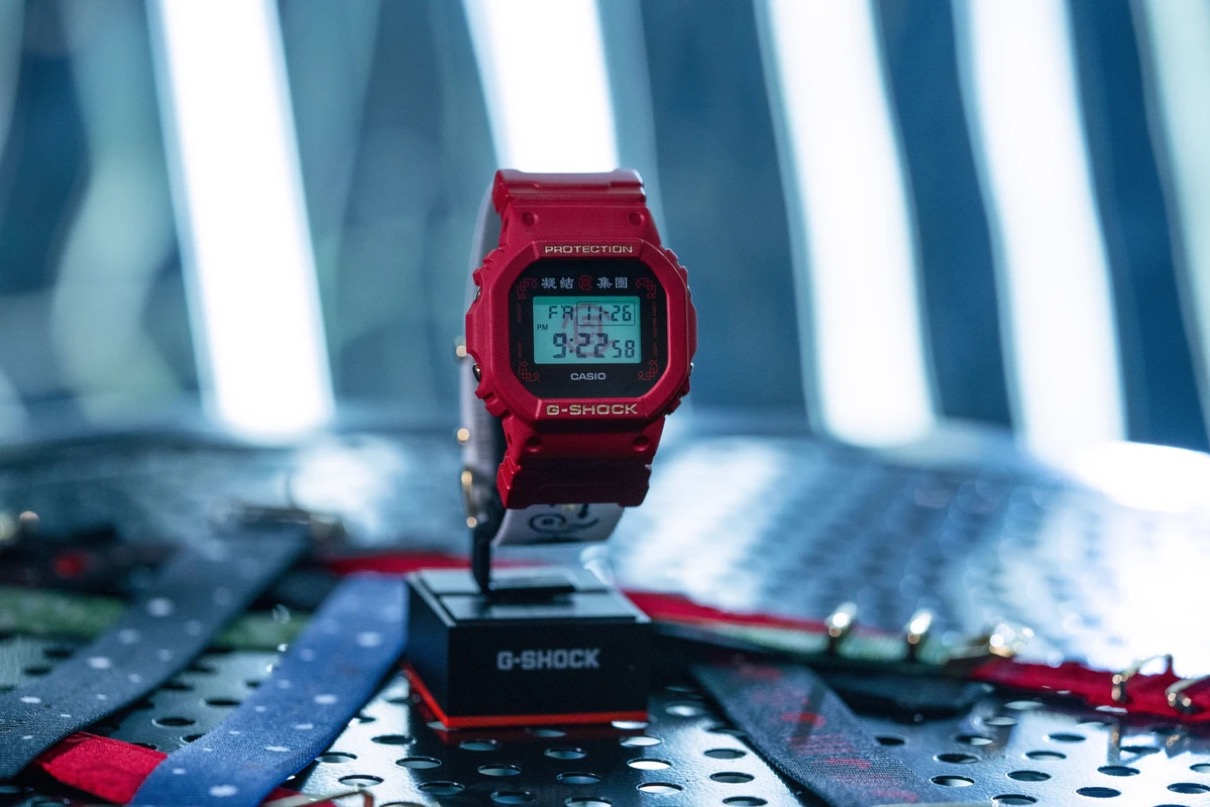 CLOT × G-SHOCK コラボウォッチ第3弾『DW-5600BBN』が11月26日に発売