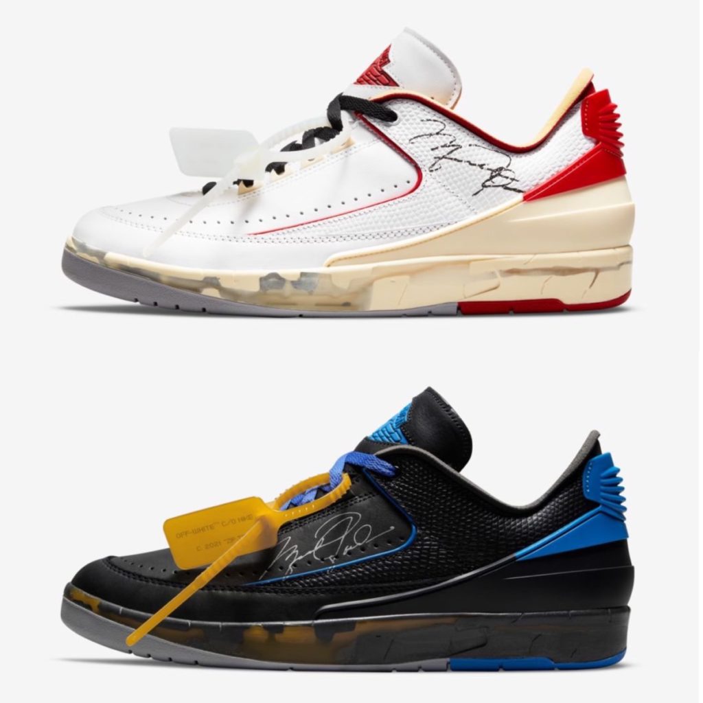 Off-White × Nike Air Jordan 2 Low  27.0