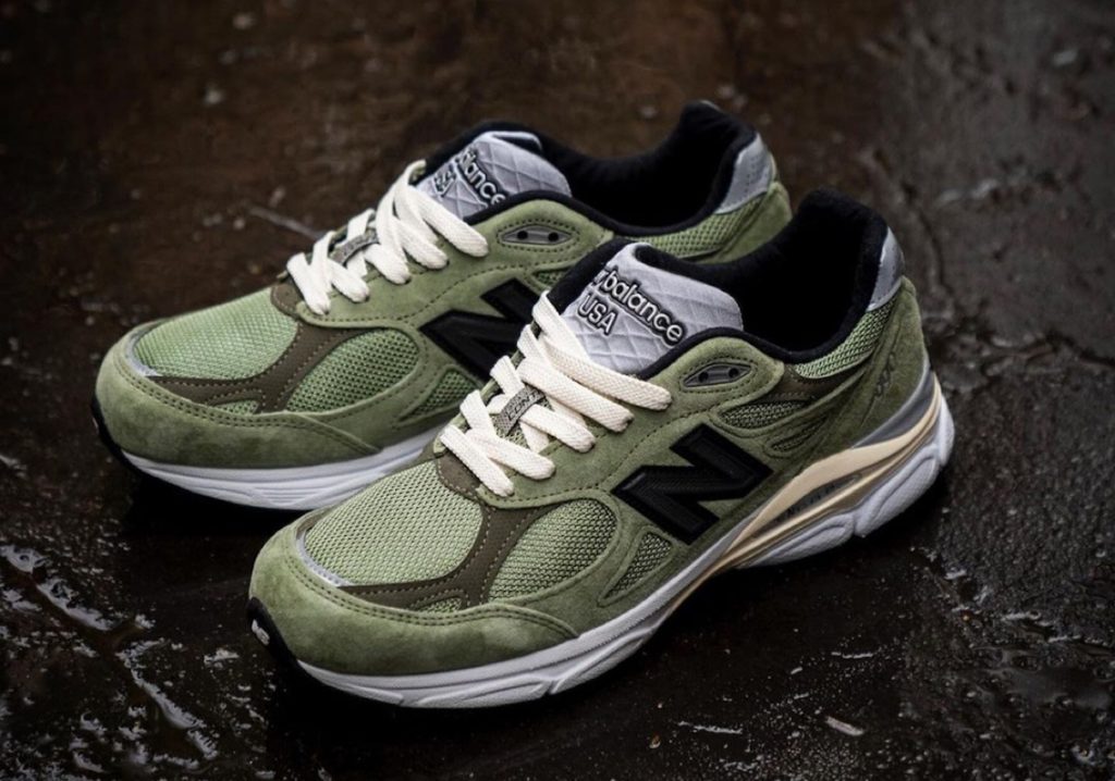 New Balance M991 ニューバランス オリーブ グリーン-