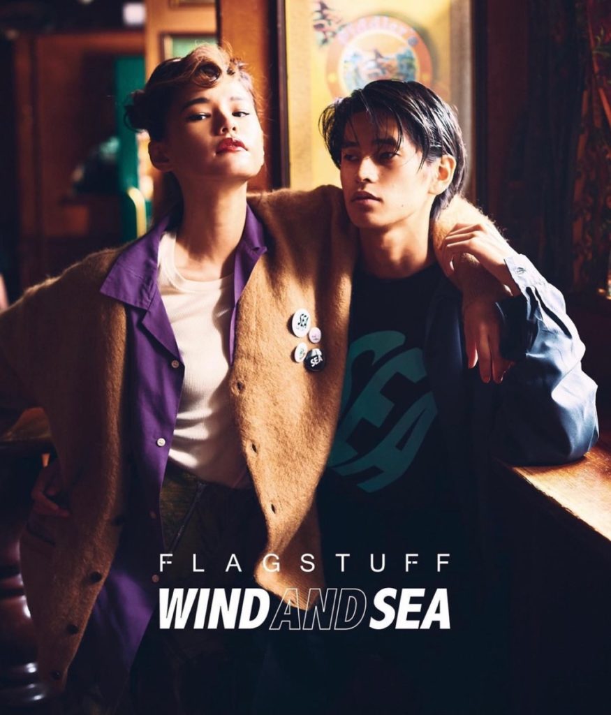 WIND AND SEA フラグスタフ tシャツ