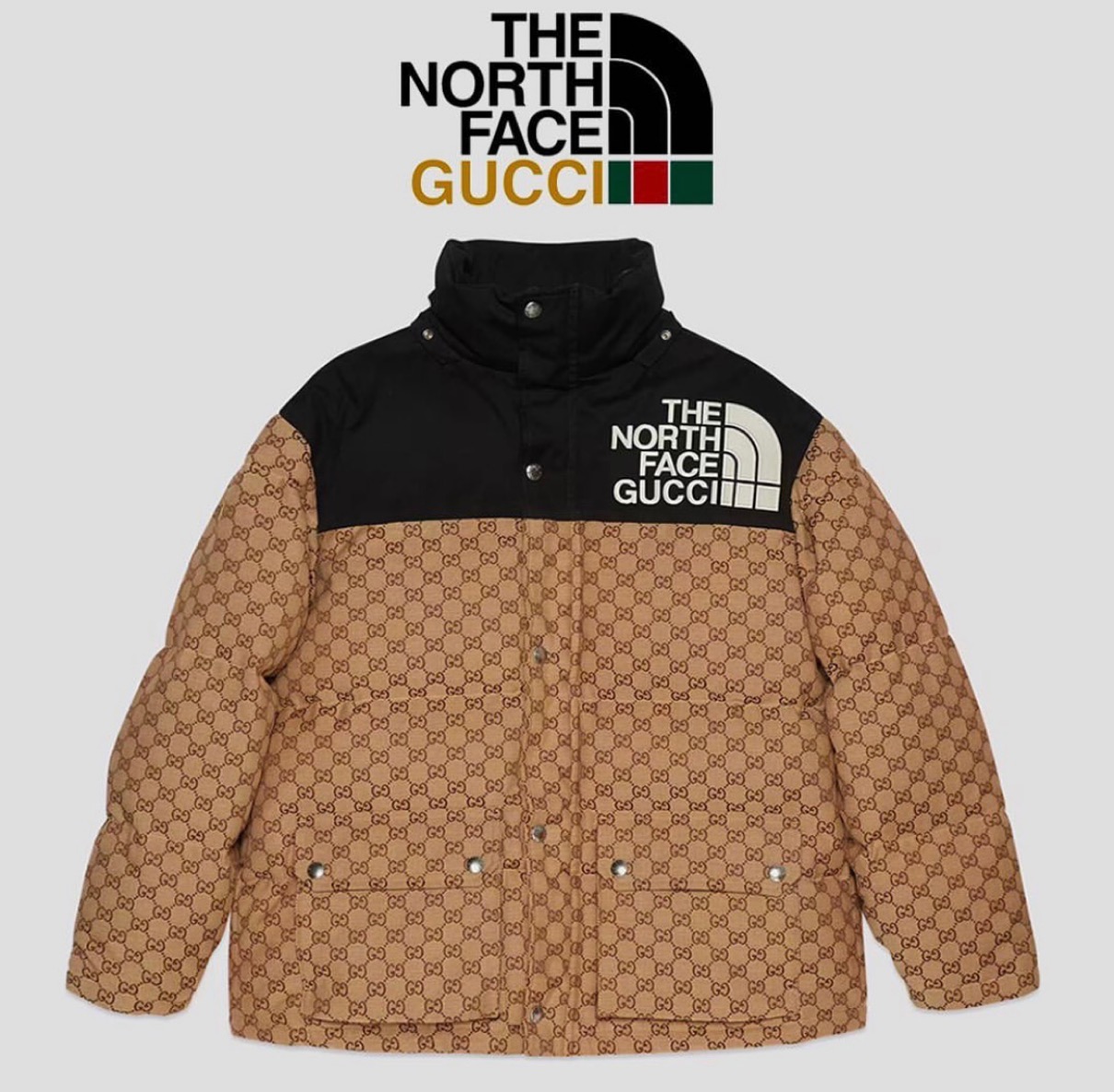 大特価❗️THE NORTH FACE x GUCCI フリース プルオーバー L 限定販売