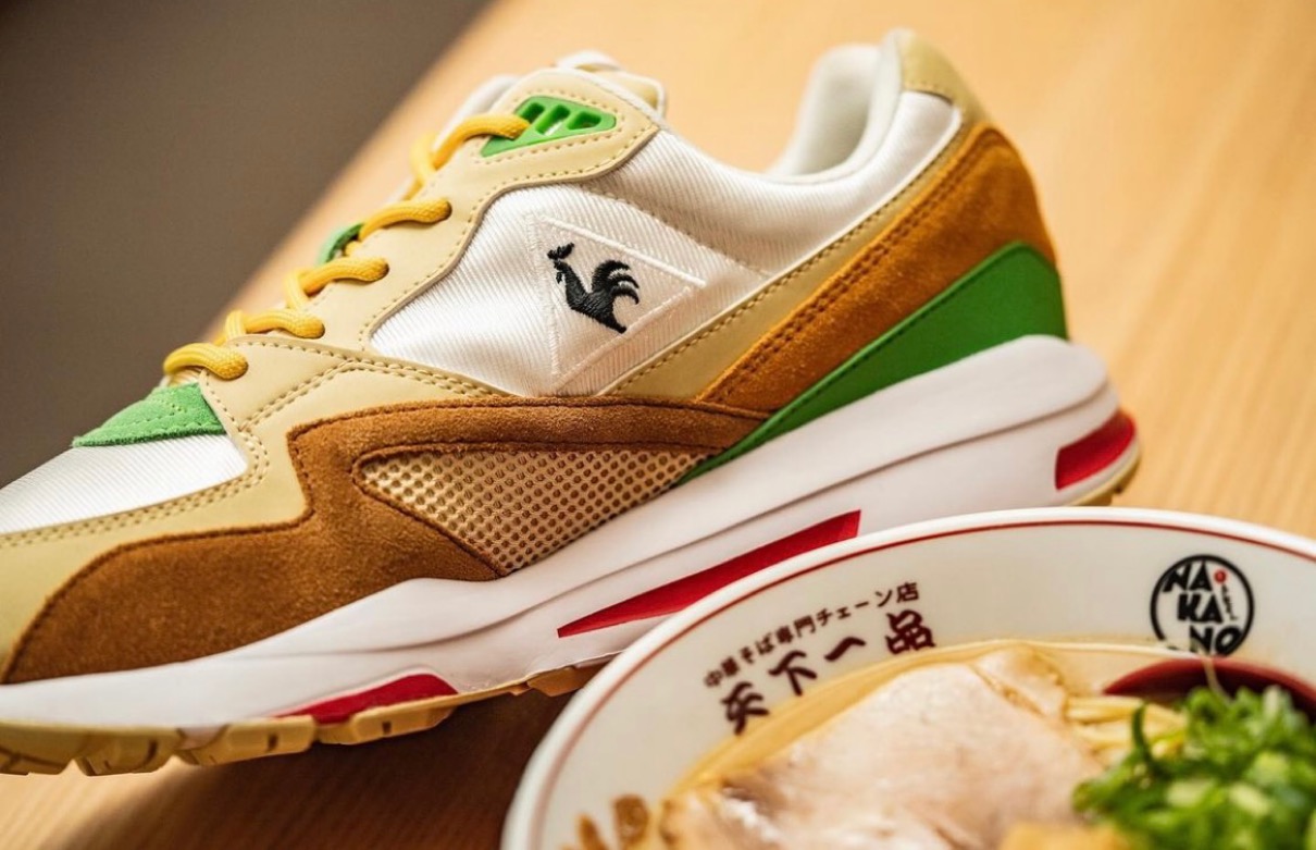 天下一品 × le coq sportif】人気ラーメン屋とのコラボスニーカーが