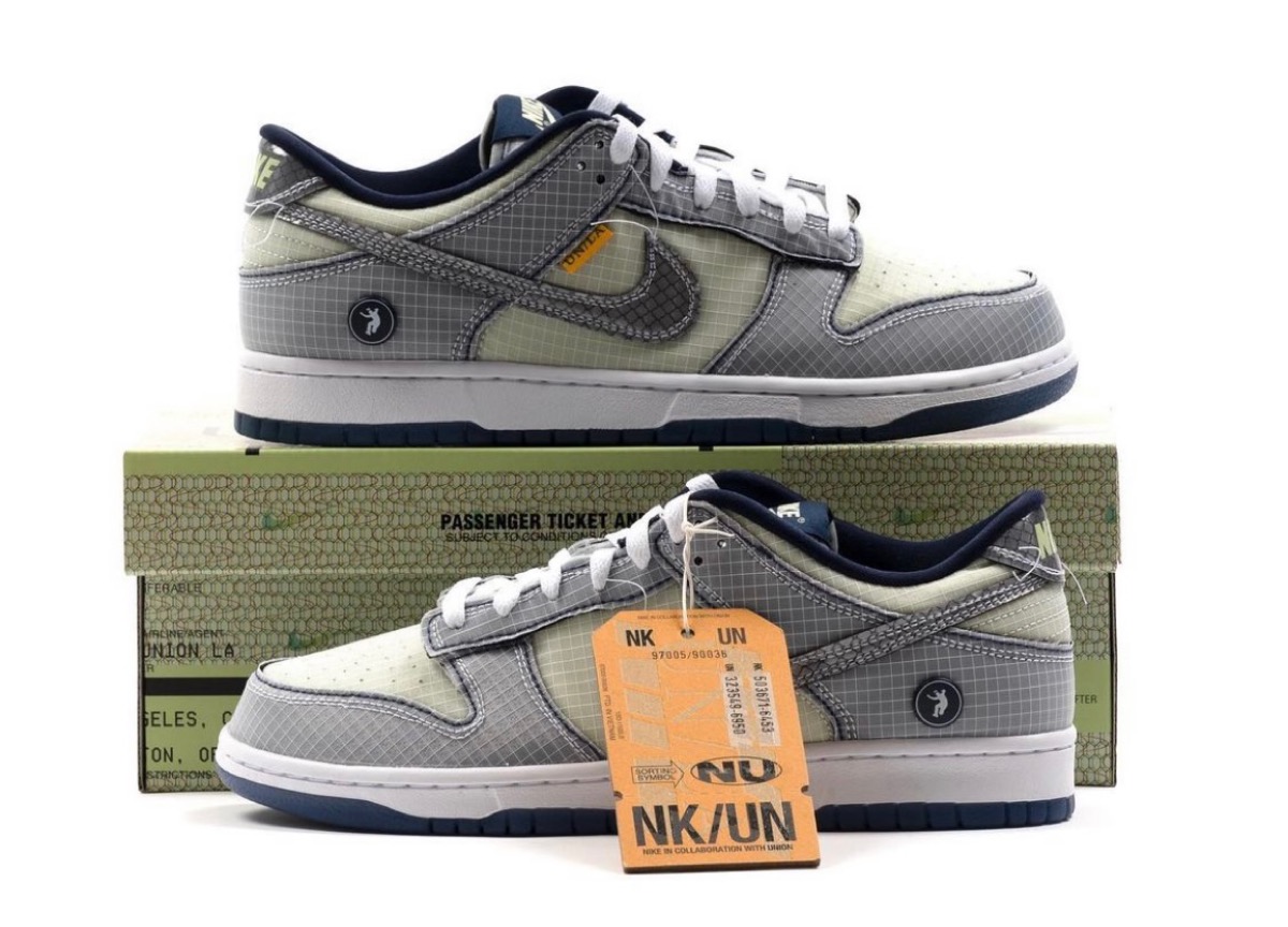 27cm UNION × Nike Dunk Low PassportPack