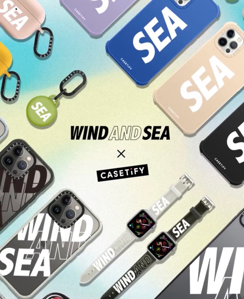 Casetify×WIND AND SEA iPHONE CASE