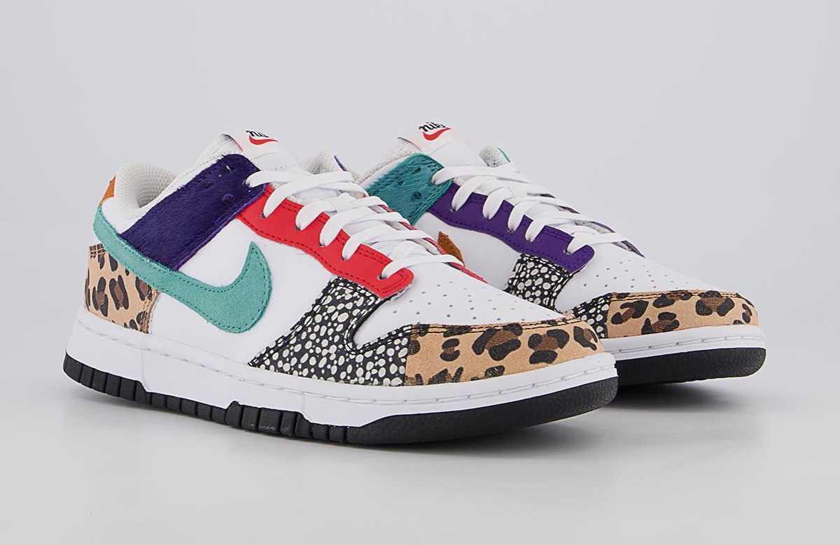 Nike Wmns Dunk Low SE “Animal Patchwork”が国内2月22日/3月10日に 