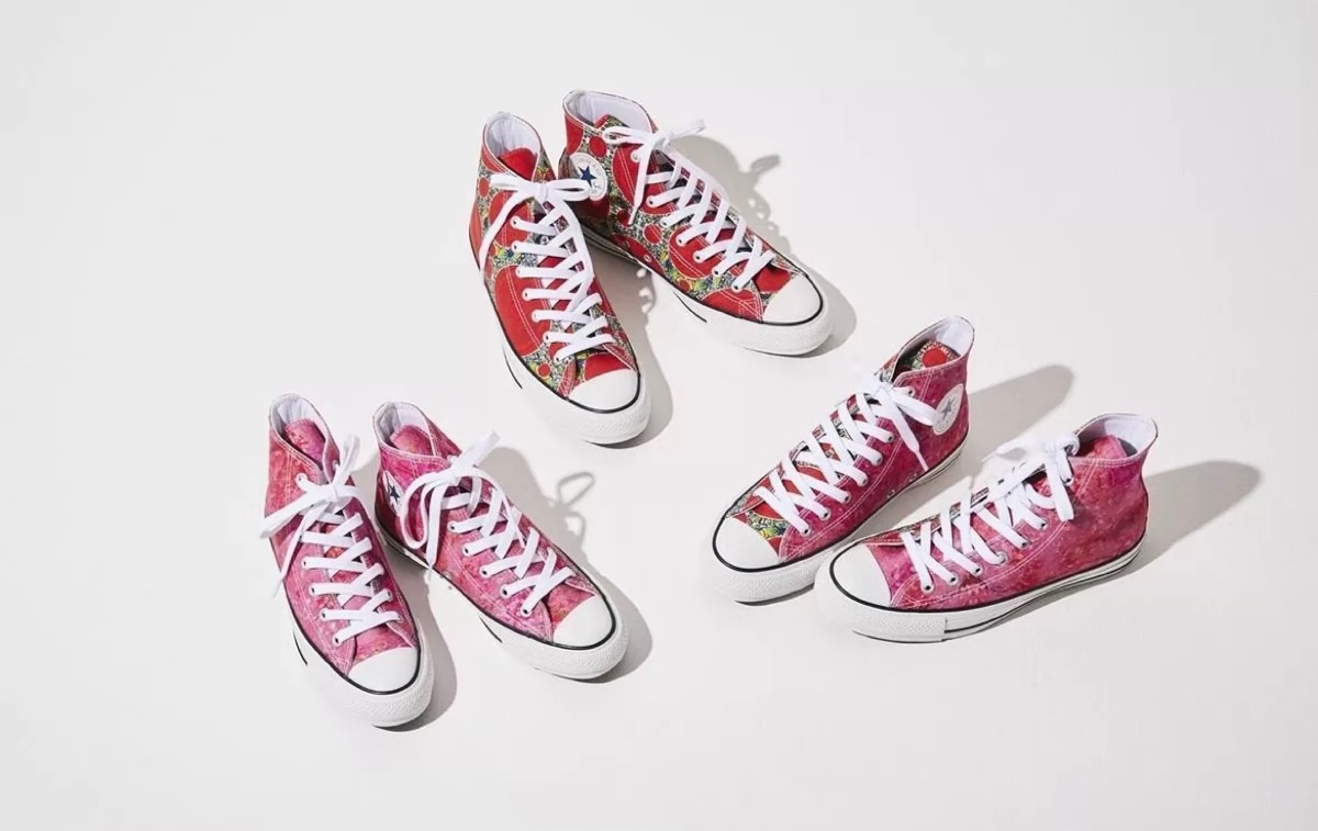 J_O × CONVERSE】香取慎吾が描いたアートを施した『ALL STAR 100 HI