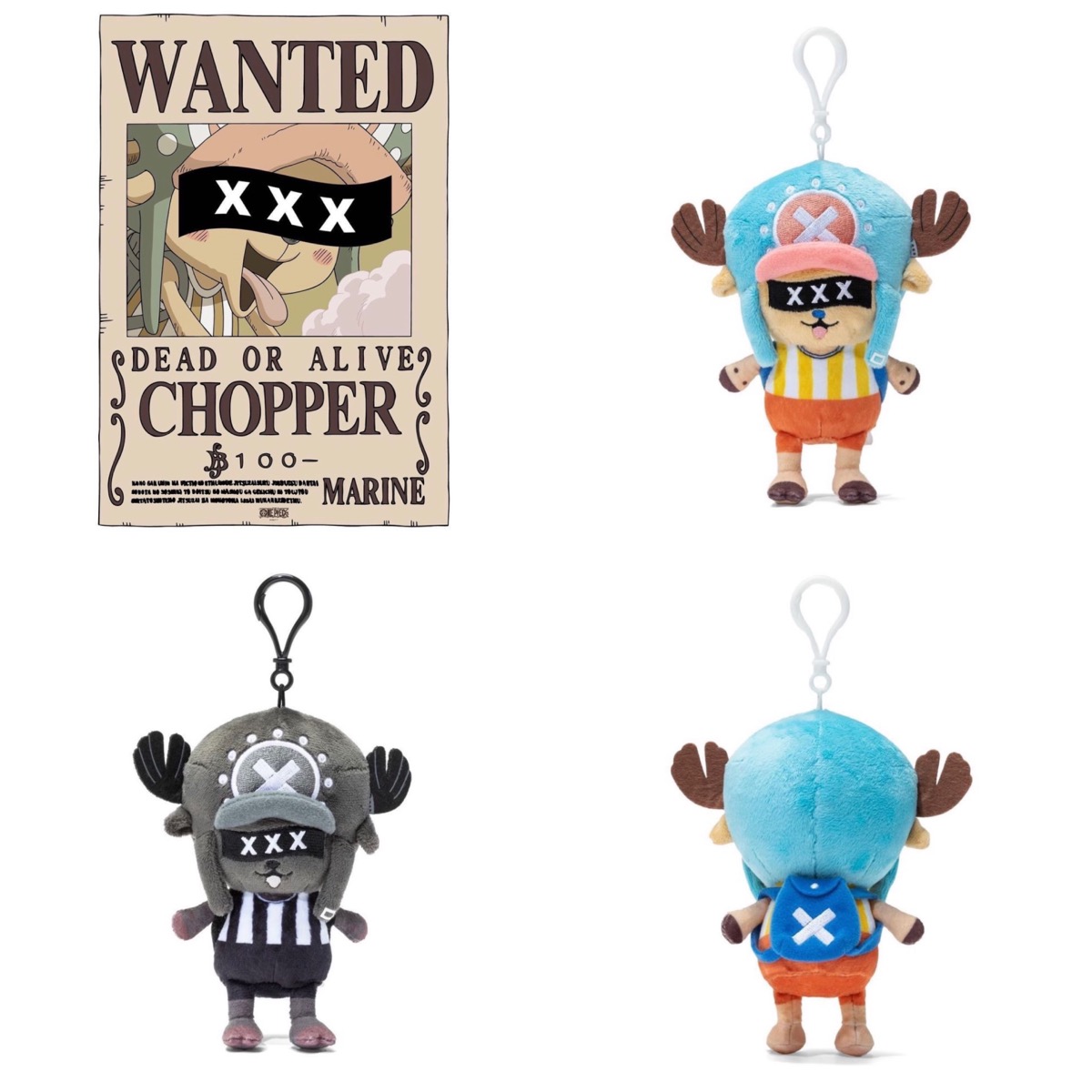 GOD SELECTION XXX × ONE PIECE】チョッパーキーホルダーが国内12月25 