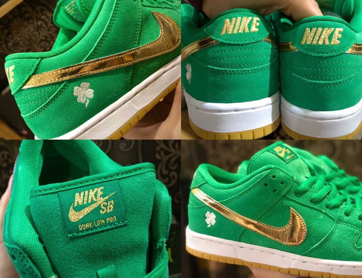 単品販売／受注生産 NIKE SB DUNK LOW セント パトリック