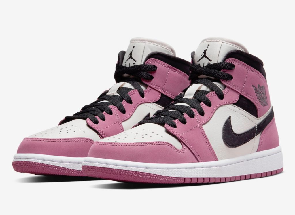 Air jordan hotsell mid 1 pink