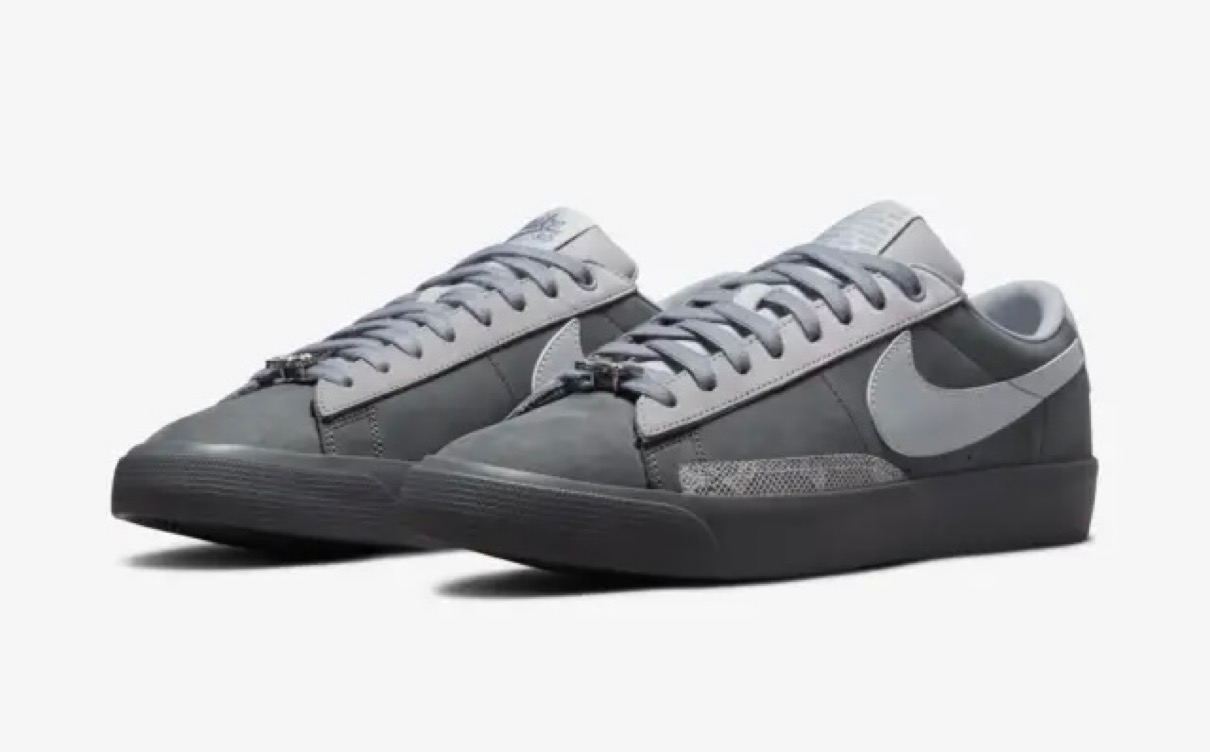 FPAR × Nike SB】Blazer Low QS “Cool Grey” & “Rattan”が国内12月17日 