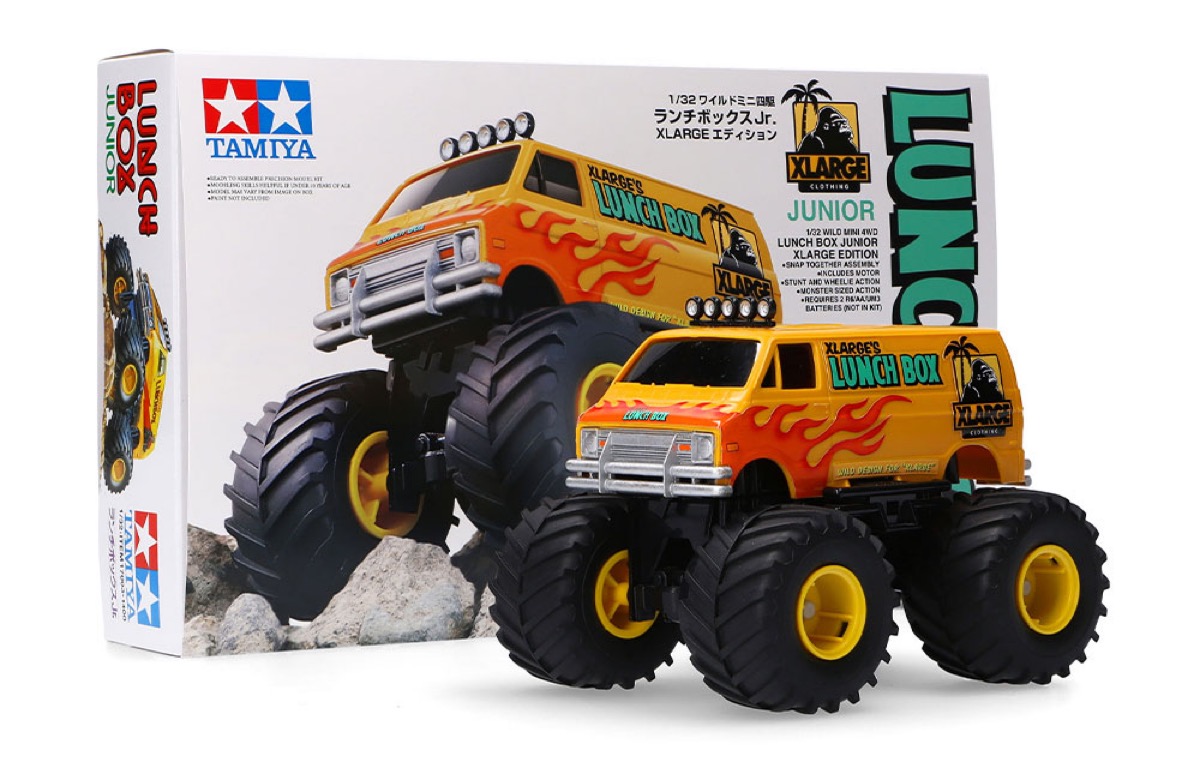 XLARGE®︎ × TAMIYA】コラボミニ四駆『ランチボックス Jr.』が12月25日