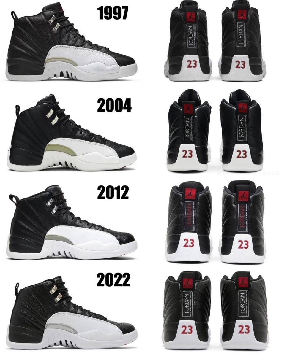 Nike】Air Jordan 12 Retro “Playoff”が国内2022年2月19日に復刻発売