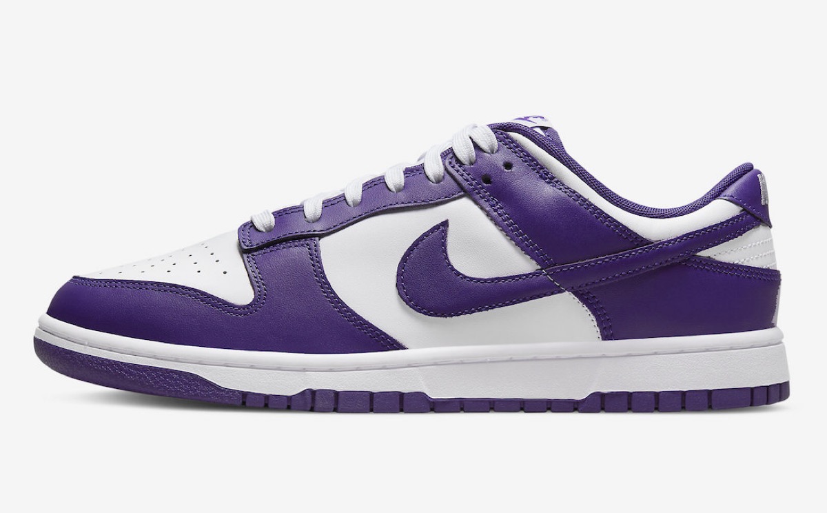 NIKE ナイキ DUNK LOW RETRO Championship Court Purple DD1391-104 ダンク ローカットスニーカー パープル/ホワイト US9.5/JP27.5cm