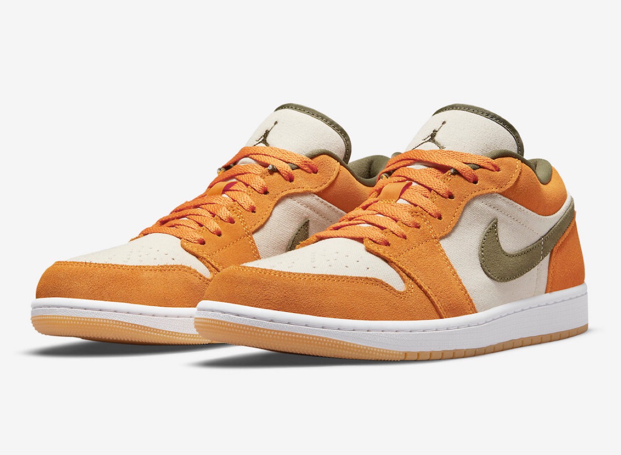 Nike Air Jordan 1 Low SE “Light Curry/Medium Olive”が国内2月25日に ...