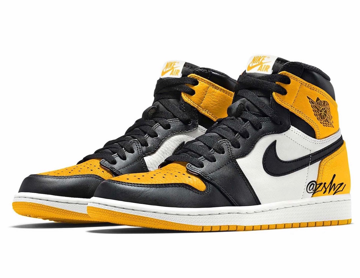 Nike Air Jordan 1 Retro High OG “Yellow Toe”が国内8月13日に発売 ...