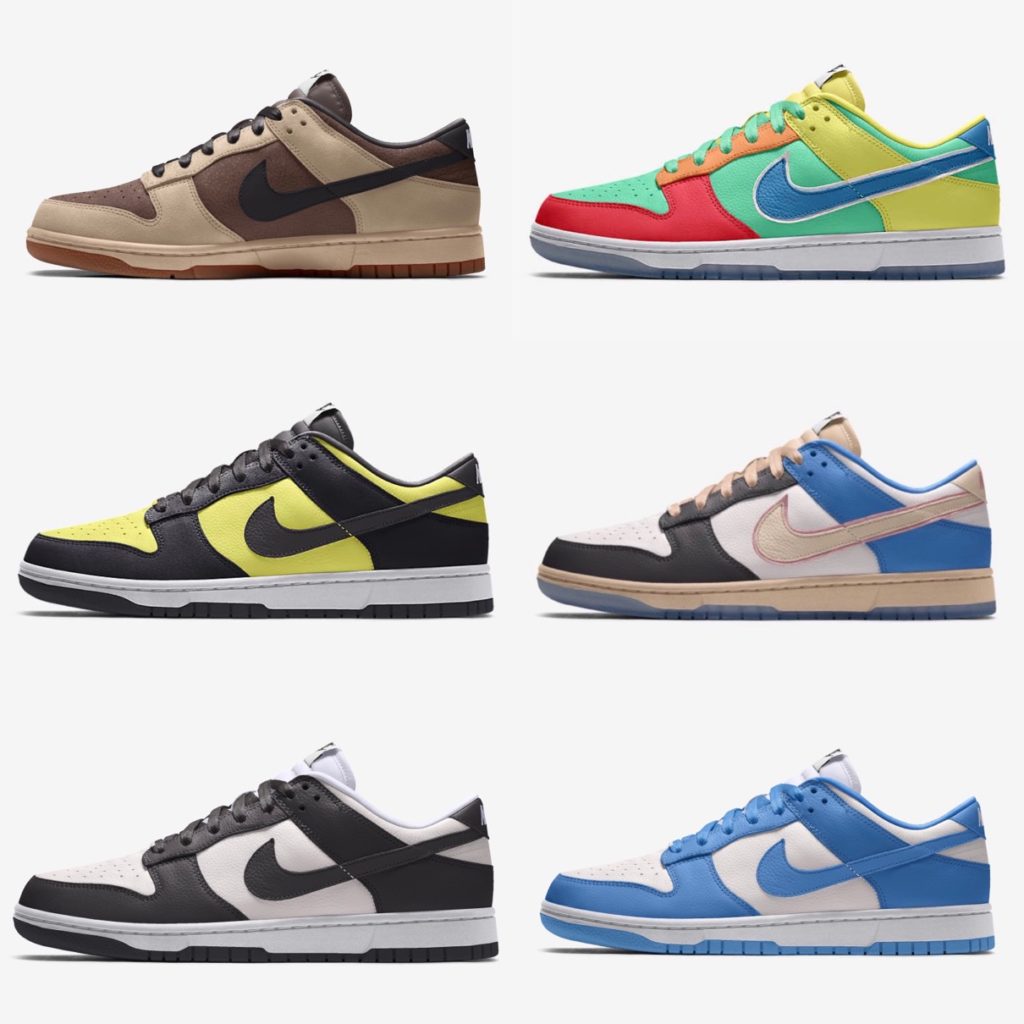 スニーカーNIKE DUNK LOW by you