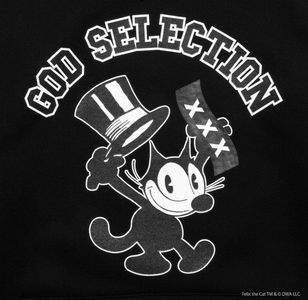Felix the Cat × GOD SELECTION XXX】コラボコレクションが国内1月1日 ...