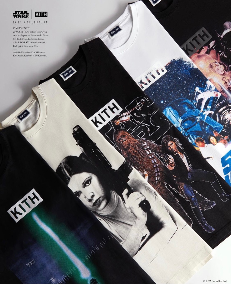 スター・ウォーズ × Kith】コラボコレクションが国内12月20日に発売