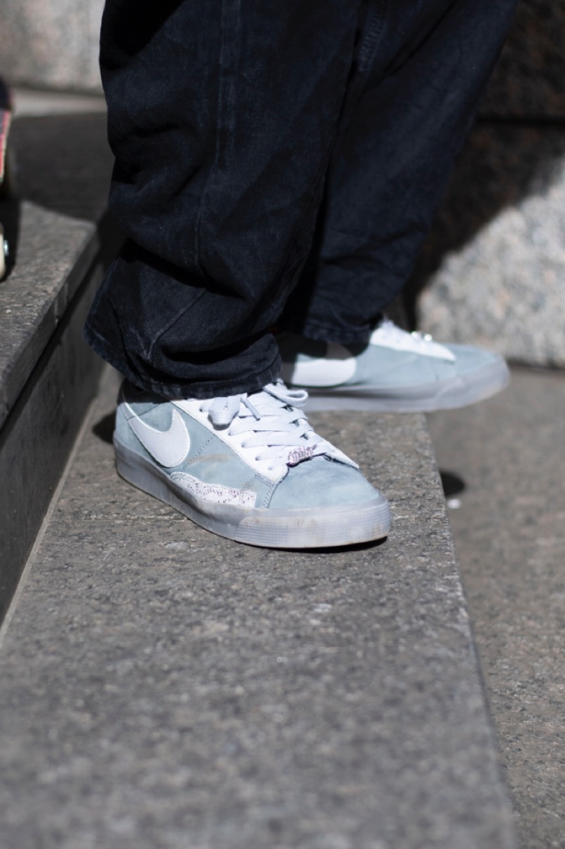 FPAR × Nike SB Blazer Low QS "Cool Grey"