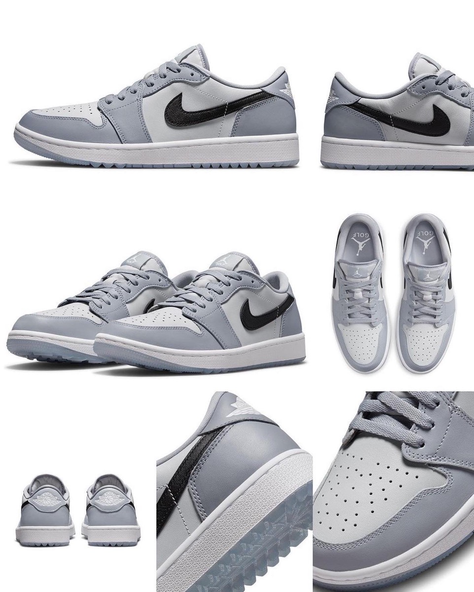 NIKE AIR JORDAN 1 LOW GOLF WOLF GREY