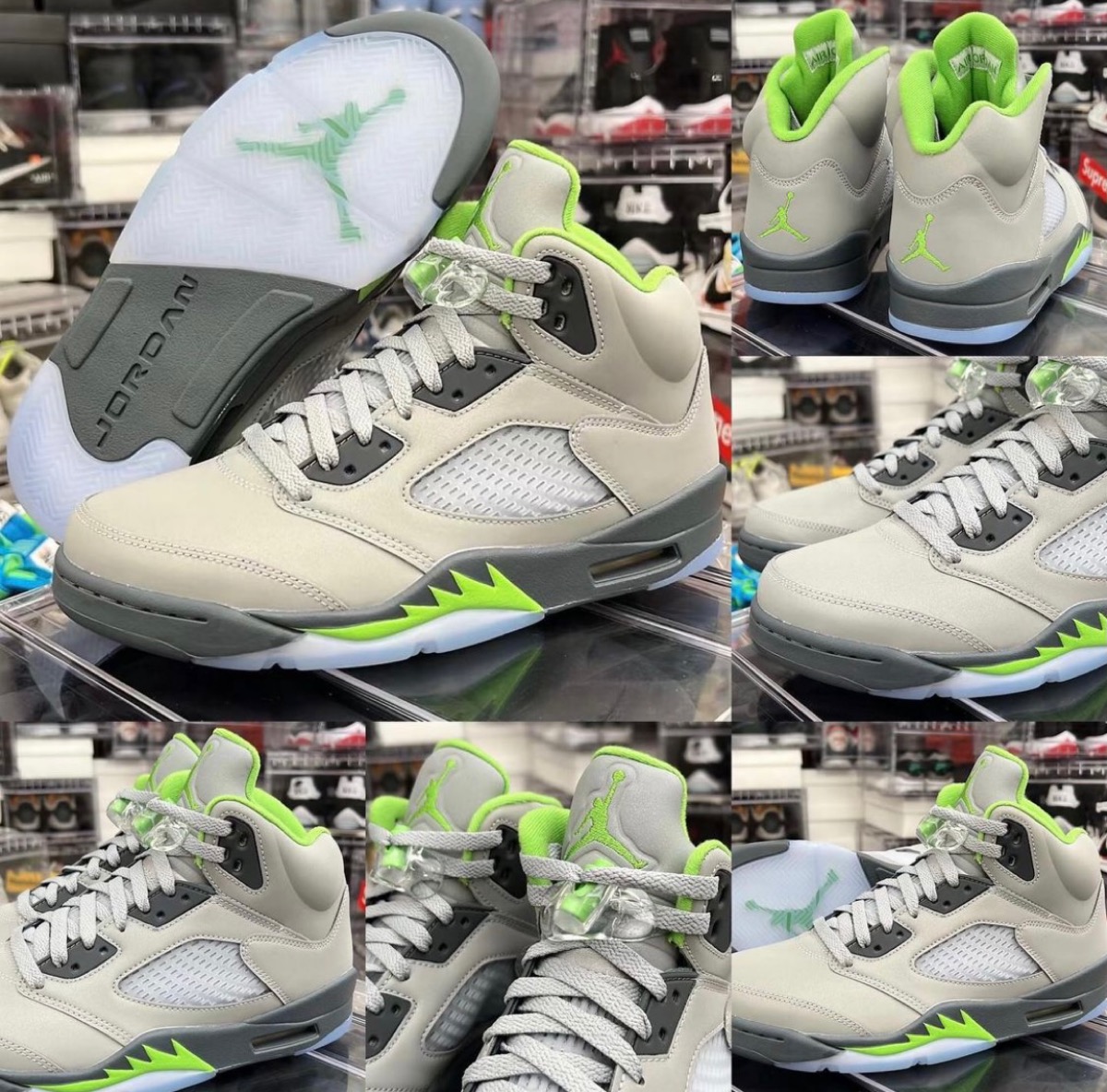 Nike Air Jordan 5 Retro “Green Bean”が国内5月28日に復刻発売予定 